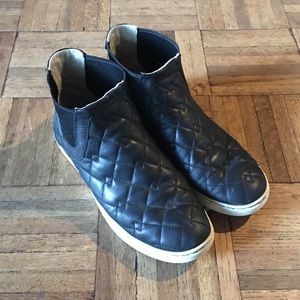 Ugg quilted leather high tops